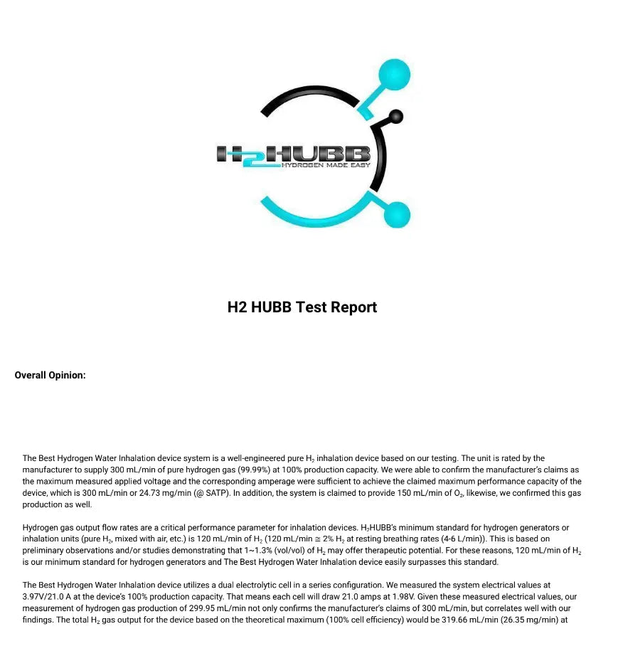 Hydrogen Inhalation 4 in 1 Device - Healthy Hydration