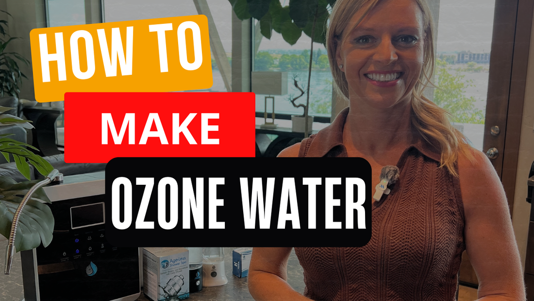 How to Make Ozone Water with the Hydra-Home Unit