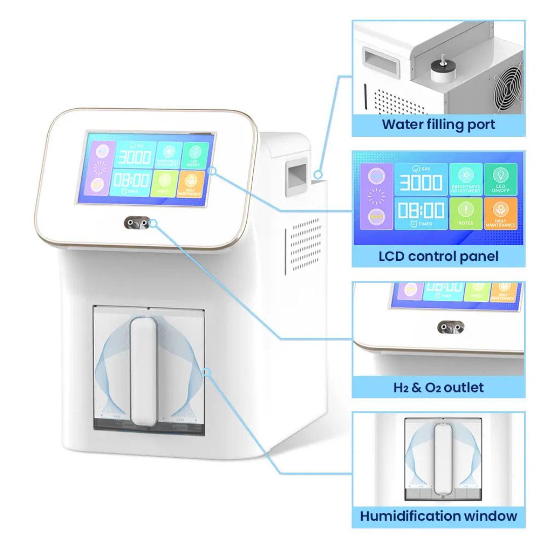 Hydrogen Oxygen Inhalation Machine