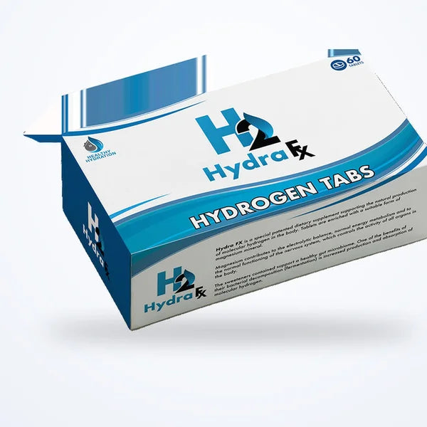 HydraFX molecular hydrogen tablets box