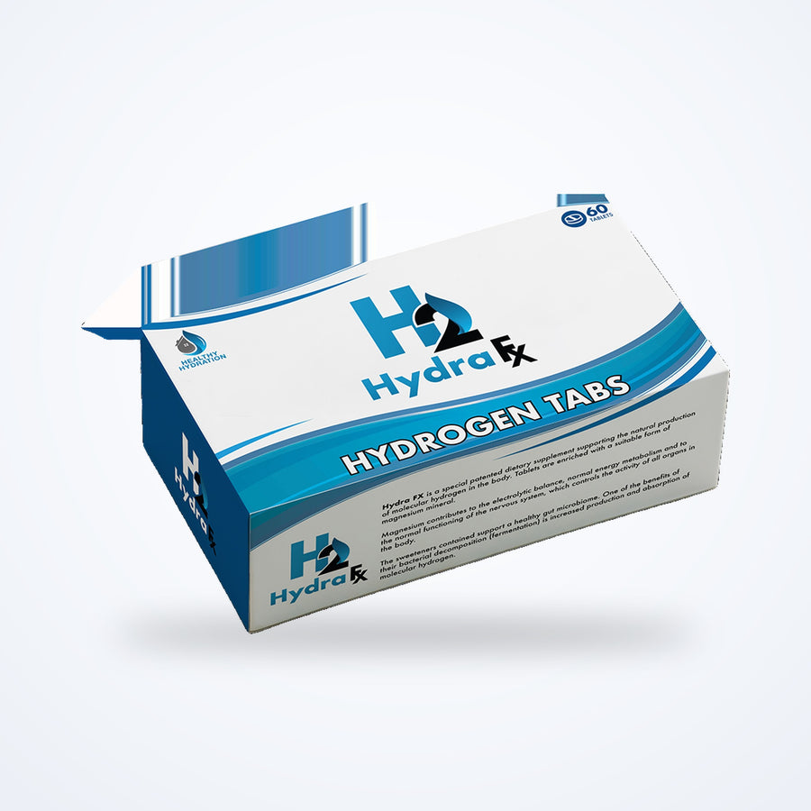 HydraFX molecular hydrogen supplement tablets